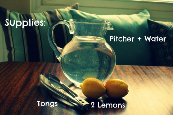 How To Make Lemon Water