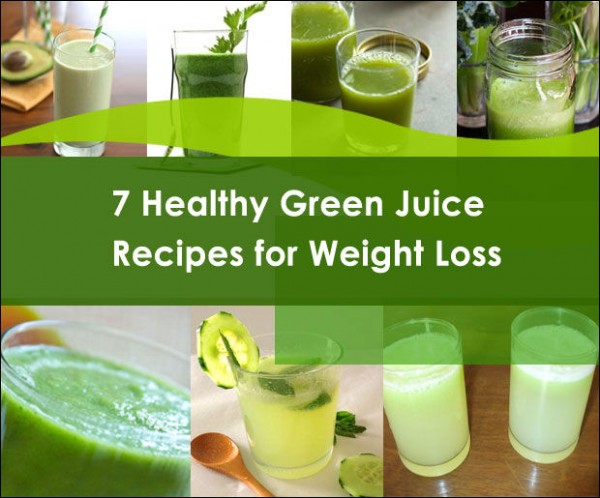 7 Green Juice Recipes for Weight Loss