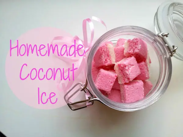 Homemade Coconut Ice