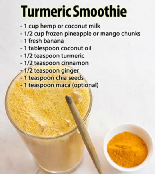 Turmeric Smoothie Recipe Unbelievably Tasty and Powerful Antioxidant