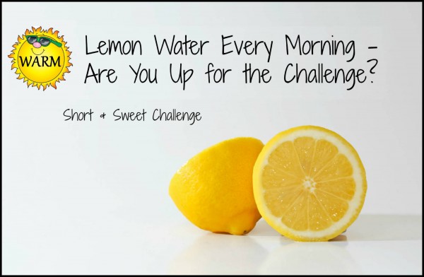 Warm Lemon Water Every Morning