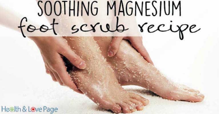 Soothing Magnesium Foot Scrub 