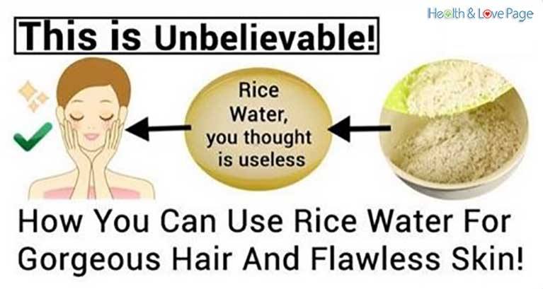 How to Use Rice Water for Beautiful Hair and Flawless Skin