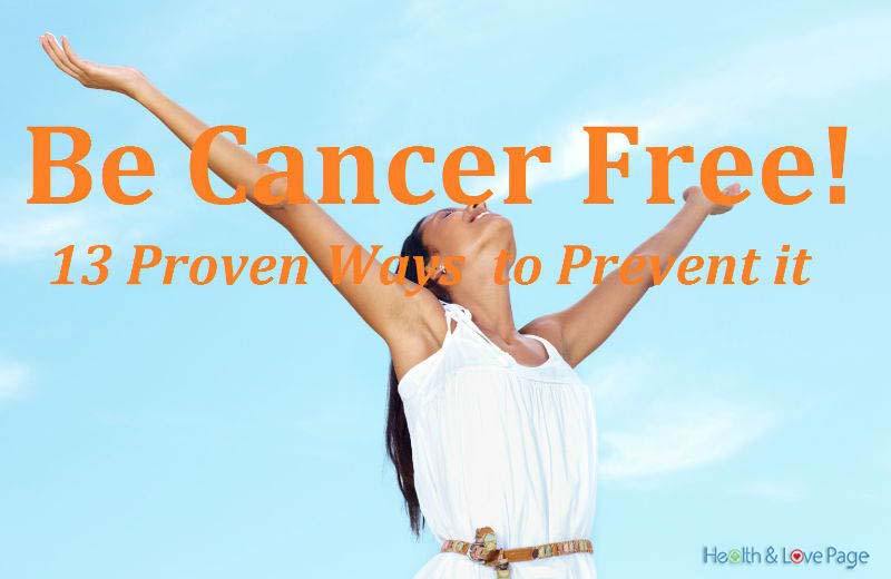 13 Simple Ways to Prevent Cancer