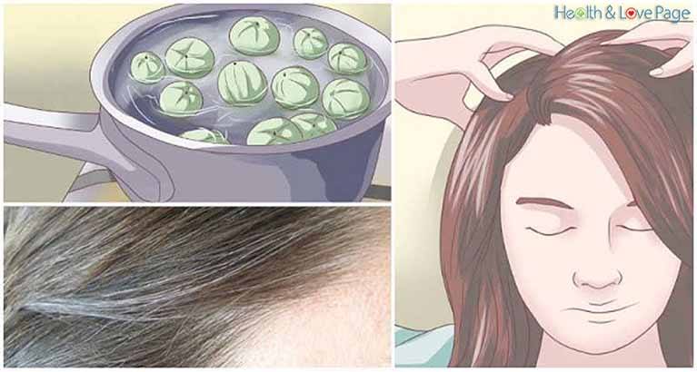 Apply This on Your Hair For 5 Minutes and Say Goodbye to White Hair Forever!