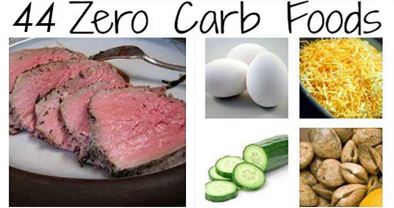 Low-Carb Diet: 44 Zero-Carb Foods and 6 Tips to Stick to ...