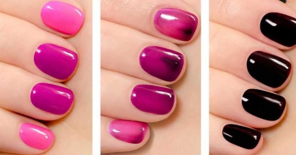 nail polish changes color
